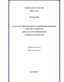 Khóa luận tốt nghiệp Luật kinh doanh: Áp dụng các biện pháp phòng vệ thương mại theo pháp luật Việt Nam hiện nay