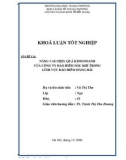 Khóa luận tốt nghiệp: Nâng cao hiệu quả kinh doanh của công ty bảo hiểm dầu khí trong lĩnh vực bảo hiểm hàng hải