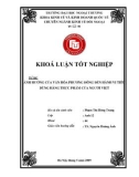 Khóa luận tốt nghiệp: Ảnh hưởng của văn hoá phương Đông đến hành vi tiêu dùng hàng thực phẩm của người Việt Nam