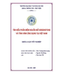 Tóm tắt Khóa luận tốt nghiệp: Tìm hiểu phần mềm mã nguồn mở Greenstone và tình hình ứng dụng tại Việt Nam