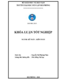 Khóa luận tốt nghiệp Kế toán - Kiểm toán: Hoàn thiện tổ chức kế toàn doanh thu, chi phí và xác định kết quả kinh doanh tại Công ty Cổ phần thương mại dịch vụ du lịch Phúc Hoàng Kim