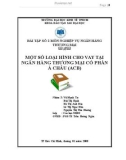 Tiểu luận nghiệp vụ ngân hàng thương mại: Một số loại hình cho vay tại ngân hàng thương mại cổ phần Á Châu (ACB)