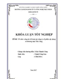 Khóa luận tốt nghiệp: Tổ chức công tác kế toán tại công ty cổ phần xây dựng và thương mại Tân Cảng