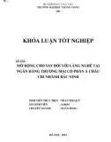 Khóa luận tốt nghiệp: Mở rộng cho vay đối với làng nghề tại Ngân hàng Thương mại Cổ phần Á Châu Chi nhánh Bắc Ninh