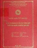 Khóa luận tốt nghiệp: Rủi ro tín dụng và các giải pháp phòng ngừa trong kinh doanh tại NHTMCP Quân đội