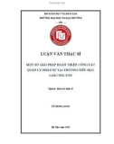 Luận văn Thạc sĩ Quản lý kinh tế: Một số giải pháp hoàn thiện công tác quản lý nhân sự tại trường tiểu học I-Sắc Niu-Tơn