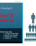 Tiểu luận: Giao tế nhân sự