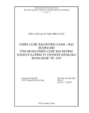 Tiểu luận : Chiến lược đại dương xanh - Đại dương đỏ ứng dụng chiến lược đại dương xanh của công ty cổ phần hàng gia dụng quốc tế - ICP