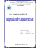 Tiểu luận: Nhượng giấy phép và Heniken Việt Nam