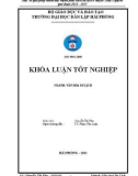 Khóa luận tốt nghiệp Văn hóa du lịch: Một số giải pháp nhằm đẩy mạnh phát triển du lịch ở huyện Thuỷ Nguyên giai đoạn 2011 - 2015