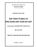 Tóm tắt luận văn thạc sĩ khoa học: Bài toán màu và ứng dụng giải toán sơ cấp