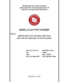 Khóa luận tốt nghiệp: Những rào cản văn hóa Việt Nam đối với nhà đầu tư nước ngoài