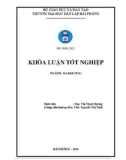 Khóa luận tốt nghiệp Marketing: Thực trạng và giải pháp marketing cho Công ty cổ phần thương mại và dịch vụ vận tải Việt Pháp