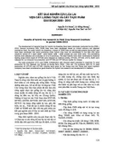 Báo cáo nghiên cứu khoa học công nghệ: Kết quả nghiên cứu lúa lai viện cây lương thực và cây thực phẩm giai đoạn 2006 - 2010