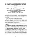 BÁO CÁO 'KHẢO SÁT SỰ PHÁT QUANG TỰ PHÁT VÀ PHÁT QUANG CƯỠNG BỨC CỦA NHÓM VẬT LIỆU PHÁT QUANG SỬ DỤNG TRONG VIỆC CHẾ TẠO LED TRẮNG '