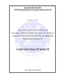 Đề tài: NÂNG CAO NĂNG LỰC CẠNH TRANH SẢN PHẨM CHÈ XUẤT KHẨU CỦA CÔNG TY CỔ PHẦN CHÈ QUÂN CHU, THÁI NGUYÊN TRƯ ỚC THỀM HỘI NHẬP KINH TẾ QUỐC TẾ