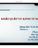 Thuyết trình: Khái quát về kinh tế học