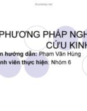 Thảo luận: Phương pháp nghiên cứu kinh tế