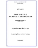 Luận văn Thạc sĩ Luật học: Hòa giải vụ việc dân sự theo pháp luật Tố tụng dân sự Việt Nam