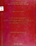 Luận văn: Chiến lược Marketing xuất khẩu hàng hóa của Việt Nam vào thị trường Hoa Kỳ