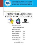 Đề tài Quản trị kinh doanh quốc tế: Phân tích liên minh chiến lược của Apple