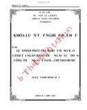 Khóa luận tốt nghiệp Kế toán tài chính: Giải pháp phát triển hoạt động bảo lãnh tại Ngân hàng TMCP Công Thương Việt Nam – Chi nhánh Huế