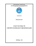 Luận văn Thạc sĩ Quản trị kinh doanh: Biện pháp nâng cao năng lực chuyên môn nghiệp vụ cán bộ công chức cục Hải quan tỉnh Quảng Ninh