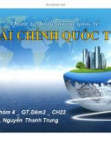 Thuyết trình Quản trị kinh doanh quốc tế môn Tài chính quốc tế