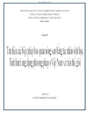 Tiểu luận: Tìm hiểu các biện pháp bảo quản nông sản bằng tác nhân sinh học. Tình hình ứng dụng phương pháp ở Việt Nam và trên thế giới