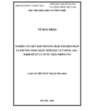 Luận án Tiến sĩ Kỹ thuật hóa học: Nghiên cứu kết hợp phương pháp nội điện phân và phương pháp màng sinh học lưu động A2O – MBBR để xử lý nước thải nhiễm TNT