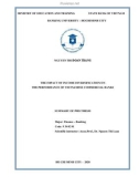 Summary of Phd thesis Finance – Banking: The impact of income diversification on the performance of Vietnamese commercial banks