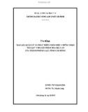 Tiểu luận: Tạo lập, quản lý và phát triển nhãn hiệu chứng nhận Đà Lạt cho sản phẩm hoa địa lan của thành phố Đà Lạt, tỉnh Lâm Đồng