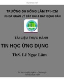 Bài giảng Tài liệu thực hành Tin học ứng dụng: Chương 3