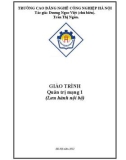 Giáo trình Quản trị mạng 1 - CĐ Nghề Công Nghiệp Hà Nội