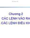 Bài giảng Tin học cơ sở 2: Chương 2 - Nguyễn Ngọc Duy