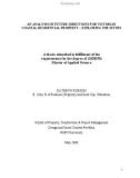 Master's thesis of Applied Science: Analysis of future directions for Victorian coastal residential property - exploring the myths