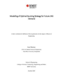 Master's thesis of Engineering: Modelling of optimal sourcing strategy for future LNG demand