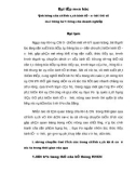 TIỂU LUẬN ẢNH HƯỞNG CỦA CHÍNH SÁCH KINH TẾ - XÃ HỘI ĐỐI VỚI MÔI TRƯỜNG HOẠT ĐỘNG CỦA DOANH NGHIỆP 