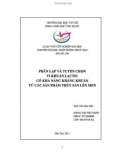 Luận văn tốt nghiệp đại học: Phân lập và tuyển chọn vi khuẩn Lactic có khả năng kháng khuẩn từ các sản phẩm thủy sản lên men