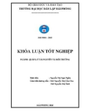 Đồ án tốt nghiệp ngành Kỹ thuật môi trường: Nghiên cứu đánh giá một số tác động chính tới môi trường của dự án sản xuất đồ nhựa