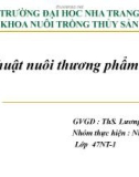 Báo cáo tiểu luận: Kỹ thuật nuôi thương phẩm Ba ba