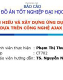 Báo cáo đồ án: Tìm hiểu và xây dựng ứng dụng dựa trên công nghệ Ajax