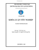 Đồ án tốt nghiệp ngành Văn hóa du lịch: Giải pháp phát triển loại hình du lịch homestay theo hướng bền vững tại khu bảo tồn thiên nhiên đất ngập nước Vân Long - Ninh Bình