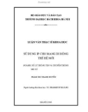 Luận văn thạc sỹ khoa học: Sử dụng IP cho mạch di động thế hệ mới - Phạm Thanh Tuyền