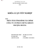 Khóa luận tốt nghiệp: Phân tích tình hình tài chính Công ty Cổ phần Chứng khoán Phượng Hoàng