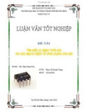 Luận văn tốt nghiệp: Tìm hiểu IC định thời 555 và các mạch điện tử ứng dụng của nó