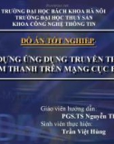 Đồ án tốt nghiệp: Xây dựng ứng dụng truyền thông âm thanh trên mạng cục bộ