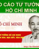 Báo cáo môn học Tư tưởng Hồ Chí Minh