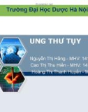 Bài thuyết trình: Ung thư tụy