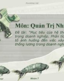 Tiểu luận: Mục tiêu của hệ thống lương trong doanh nghiệp. Phân tích các yếu tố ảnh hưởng đến việc xây dựng hệ thống lương trong doanh nghiệp?